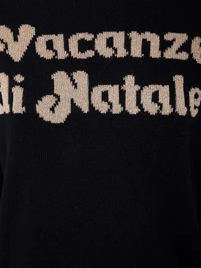 Mc2 Saint Barth Logo Sweater In Blue