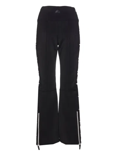 Jetset Stars-patch Pants In Black