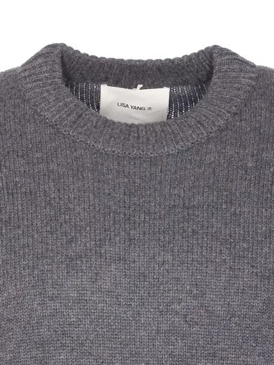 Lisa Yang Men Kristian Sweater In Gray