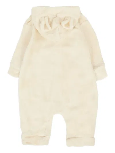 连帽排扣连体衣