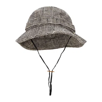 Pre-owned Aimé Leon Dore Wool Boonie Bucket Hat 'black/off White' | Men's Size L/xl