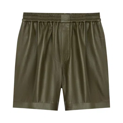 Pre-owned Loewe Shorts 'khaki Green' | Men's Size Xl