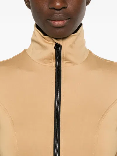 Goldbergh Serena Half-zip Ski Top In Brown
