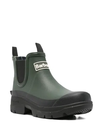 Barbour Nimbus Waterproof Chelsea Rain Boot In Green