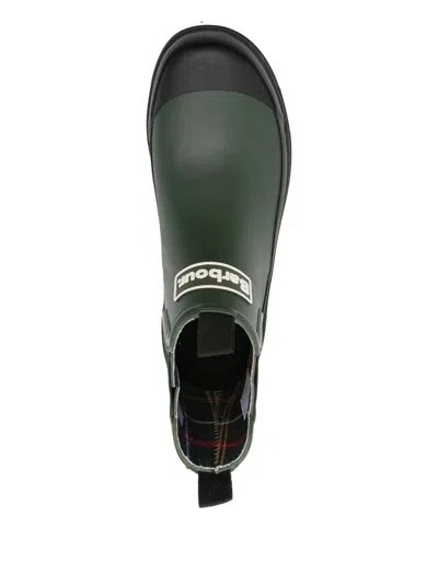 Barbour Nimbus Waterproof Chelsea Rain Boot In Green