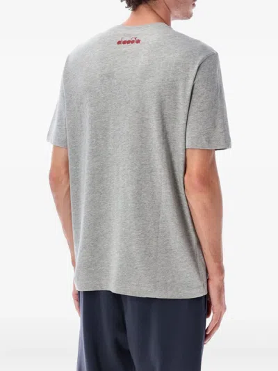 Diadora Heritage T Shirts And Polos In Gray