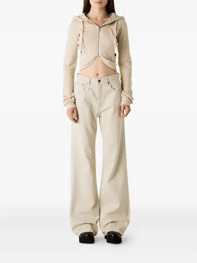 R13 Bf Mid-rise Jeans In Neutral