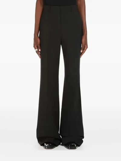 Sportmax Pressed-crease Trousers In Black
