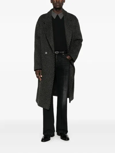 Husbands Five-pocket Jeans In Black