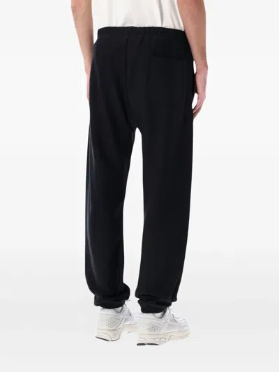 Champion Reverse Weave Fleece Track Pants In Black