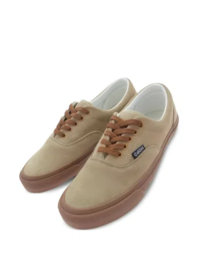 Comme Des Garçons Homme Deux Suede Sneakers In Neutral