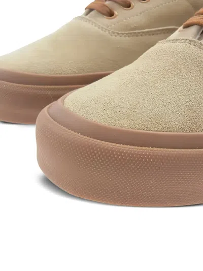 Comme Des Garçons Homme Deux Suede Sneakers In Neutral