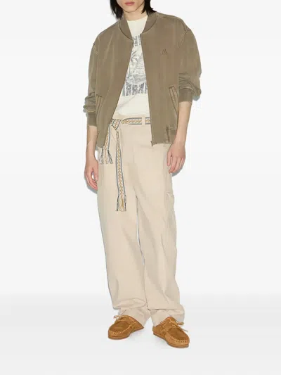 Isabel Marant Marty Bomber Jacket In Neutral