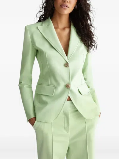 Liu •jo Buttoned Jacket In Green
