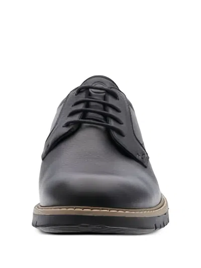 Ara Leandro Leather Lace-up Derby Shoes In Black