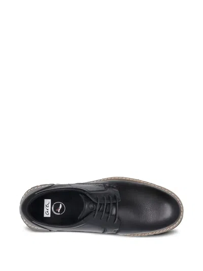 Ara Leandro Leather Lace-up Derby Shoes In Black
