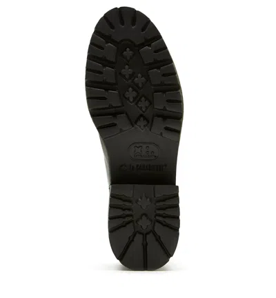 La Canadienne Leather Dual-zip Chunky Ankle Booties In Black