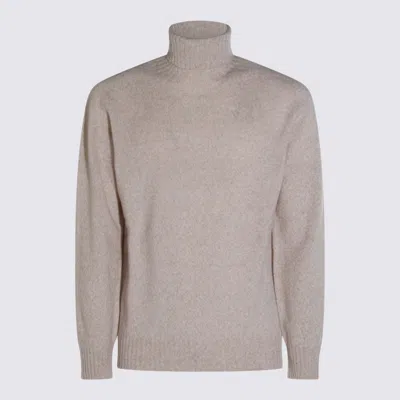 Altea Long Sleeve Turtle-neck Sweater In Gold