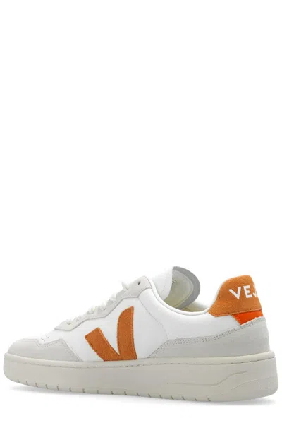 Veja Men's V-90 Sneaker In White
