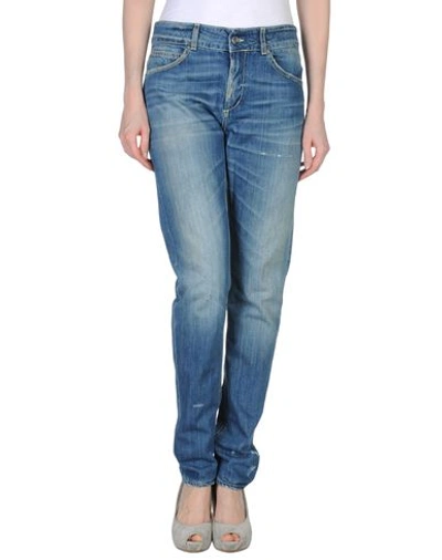 Dondup Denim Pants In Blue