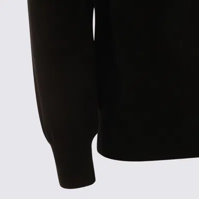 Altea Crew-neck Long-sleeve Sweater In Black