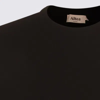 Altea Crew-neck Long-sleeve Sweater In Black