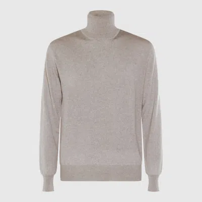 Altea Beige Wool Knitwear In Neutral