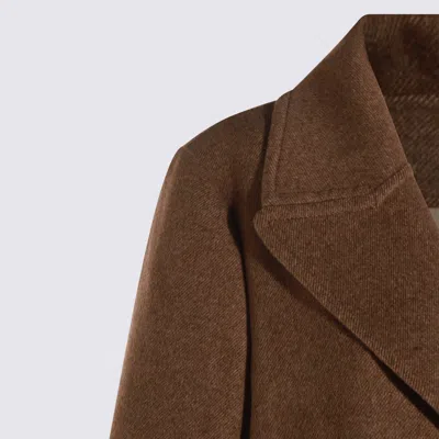 Tory Burch Button-up Blazer In Brown