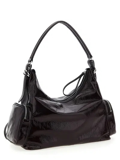 Stella Mccartney Dartmoor Shoulder Bag Adjustable Strap In Burgundy