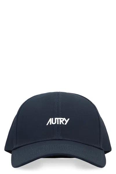 Autry Logo Baseball Cap In Blue