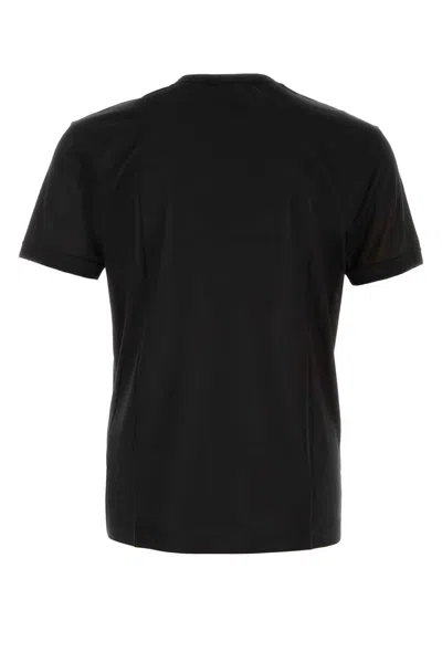 Dolce & Gabbana Black Cotton Round Neck Short Sleeves Men T-shirt In Black