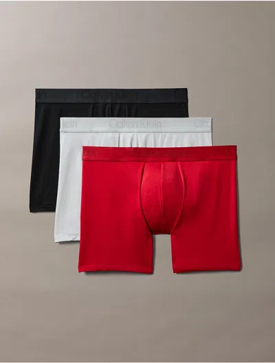 Calvin Klein Men's Ck Black 3-pack Low Rise Trunk