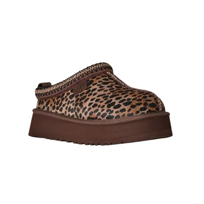 Ugg Tazz Caspian 1178430-bcdr Womens Brown Spotted Print Platform Slipper Gug121 In Brown