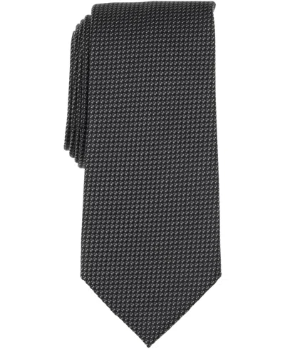 Michael Kors Men's Ketchum Micro Print Classic Tie In Black