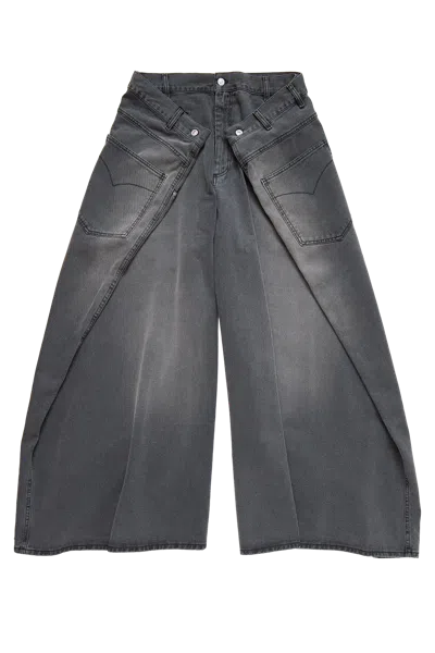 Lựu Dạn Lu'u Dan  Maxi X Maxi X Maxi Jeans Grey In Gray