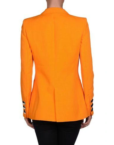 Shop Emilio Pucci Blazer In Orange