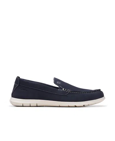 Clarks Flexway Step In Blue