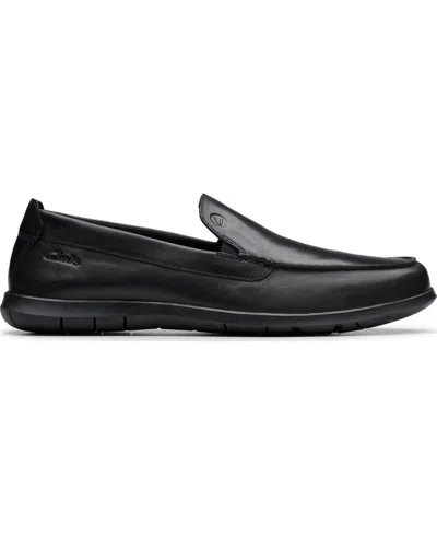 Clarks Flexway Step Slipon In Black