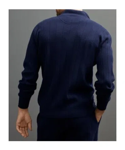 Brunello Cucinelli Zip-up Cashmere Cardigan In Blue