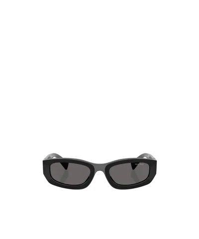 Miu Miu Sonnenbrille Mit Geometrischem Gestell In Black