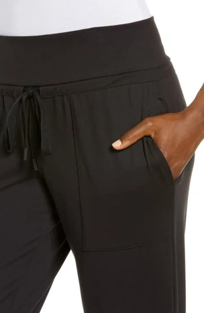 Felina Velvety Soft Joggers In Black