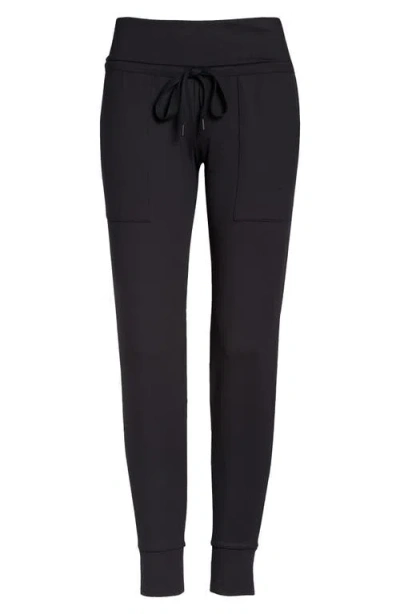 Felina Velvety Soft Joggers In Black