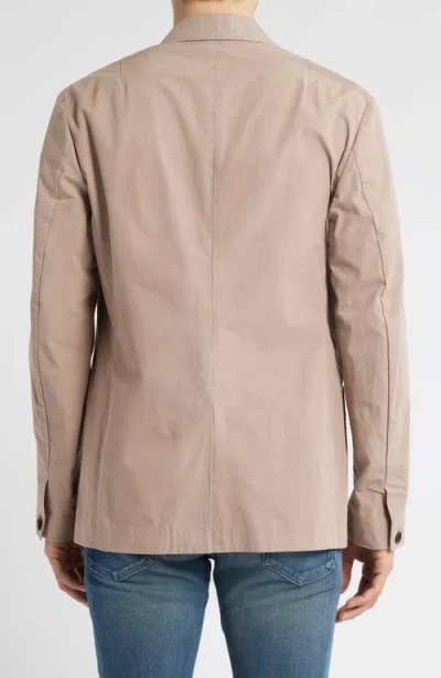 Rag & Bone Achilles Peached Cotton Blazer Desert Tau In Desert Taupe