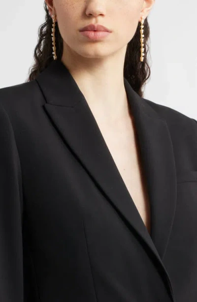 Nordstrom Cubic Zirconia & Faux Pearl Linear Drop Earrings In Multi