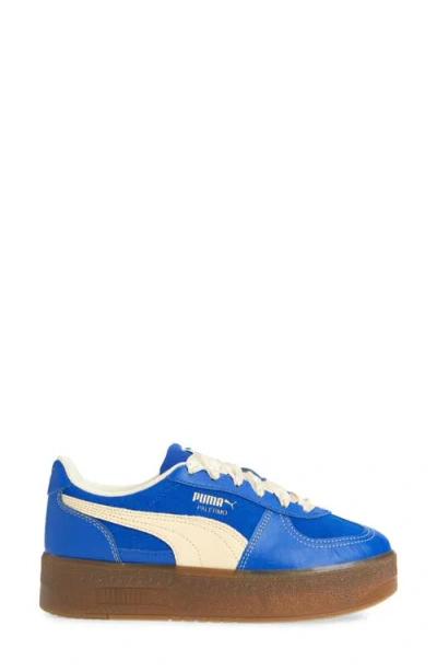 Puma Palermo Elevata Platform Sneaker In Blue