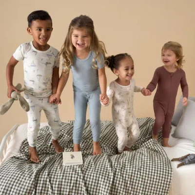 Modern Moments™ By Gerber Snug Fit 4-piece Pajama Set In Blue