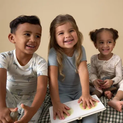 Modern Moments™ By Gerber Snug Fit 4-piece Pajama Set In Blue