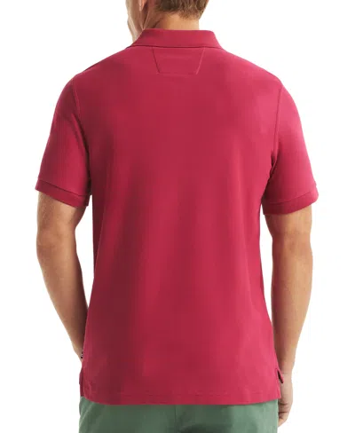 Nautica Men's Classic-fit Performance Deck Polo Shirt In Pink