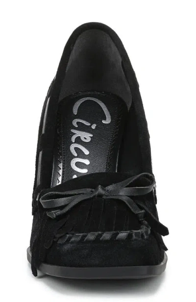 Circus Ny By Sam Edelman Women's Ainsley Kilty Moc-toe Pumps In Black