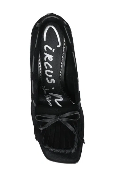 Circus Ny By Sam Edelman Women's Ainsley Kilty Moc-toe Pumps In Black